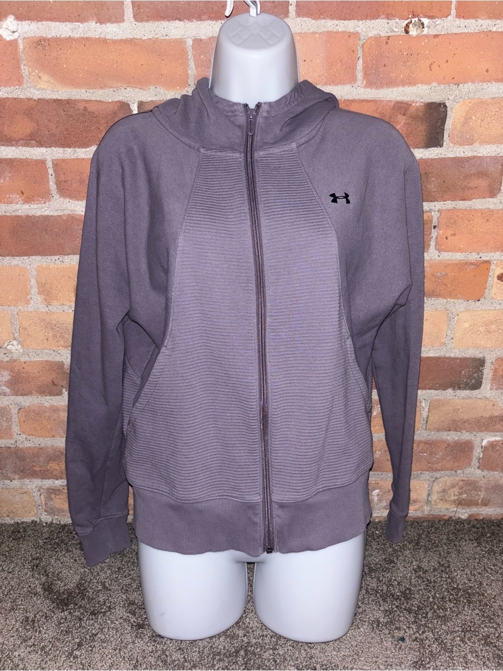 Under Armour Women's Zip-Up Hooded Jacket - Lilac Purple